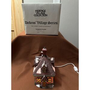 Department 56 Dickens' Village Series "Wm. Wheat Cakes And Puddings" #5808-4